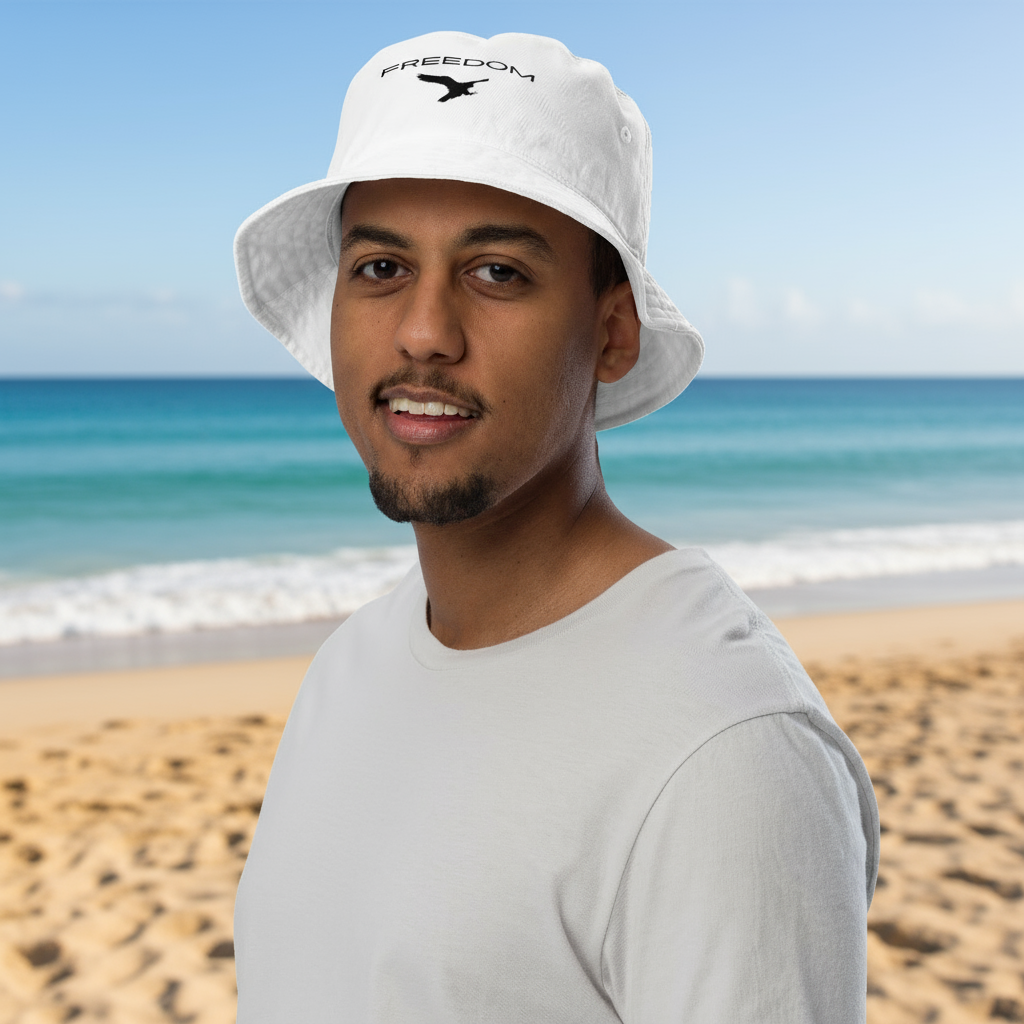 Organic bucket hat - FREEDOM