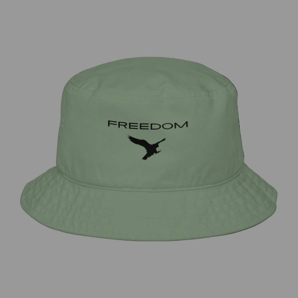 Organic bucket hat - FREEDOM